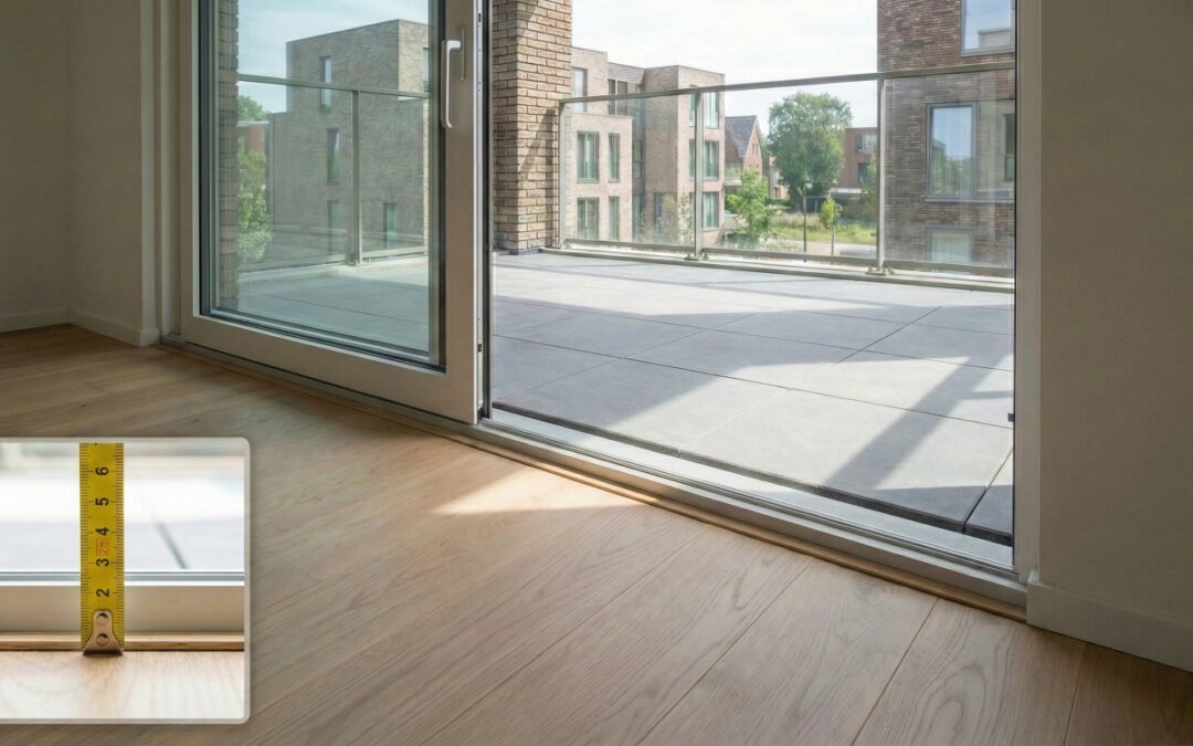 Nieuwe drempeleis van maximaal 2 cm: grote gevolgen voor de bouw